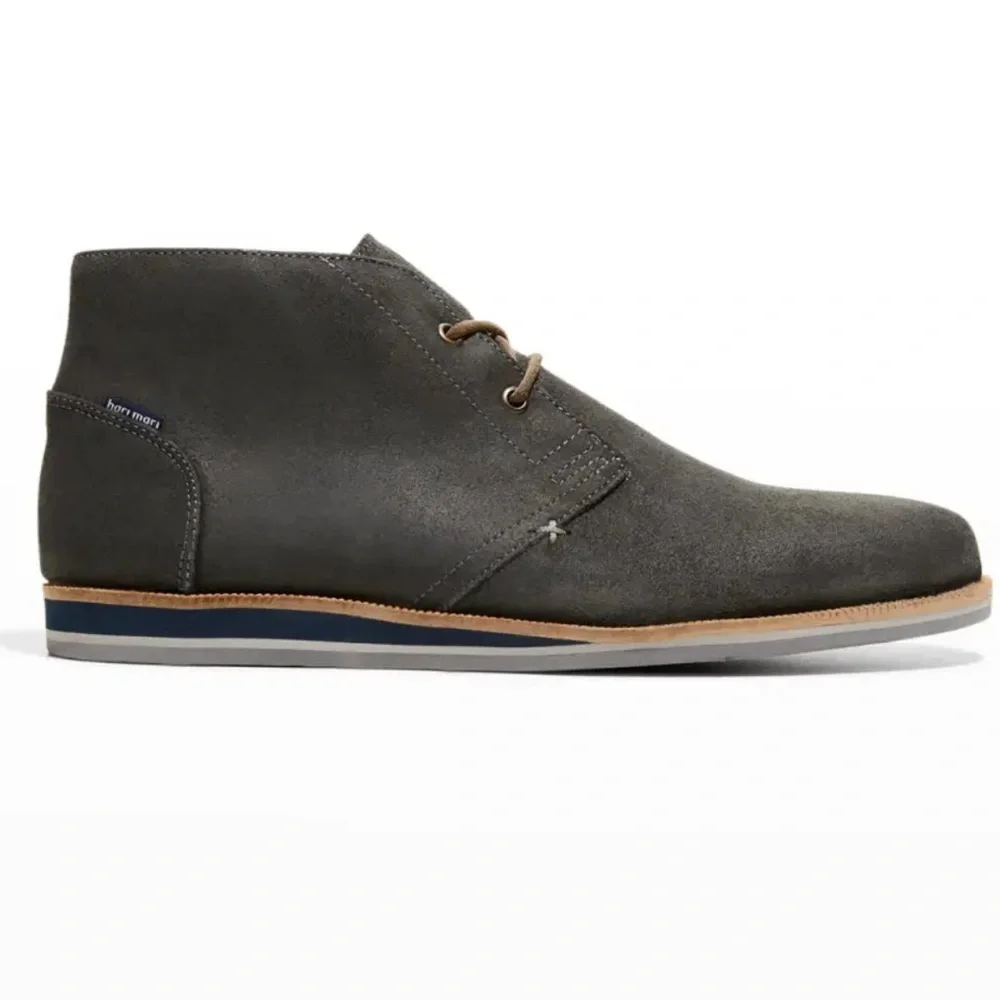 Hari Mari Men's Chukka Boots - Dark Gray